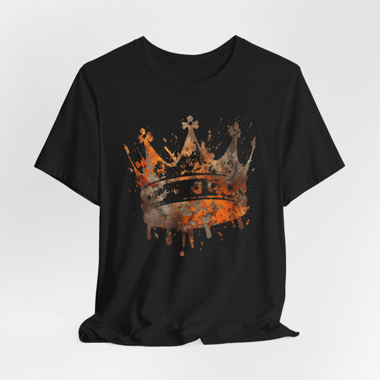 Heavy is the Head Tee — Regal Drip Graphic King Crown T-Shirt