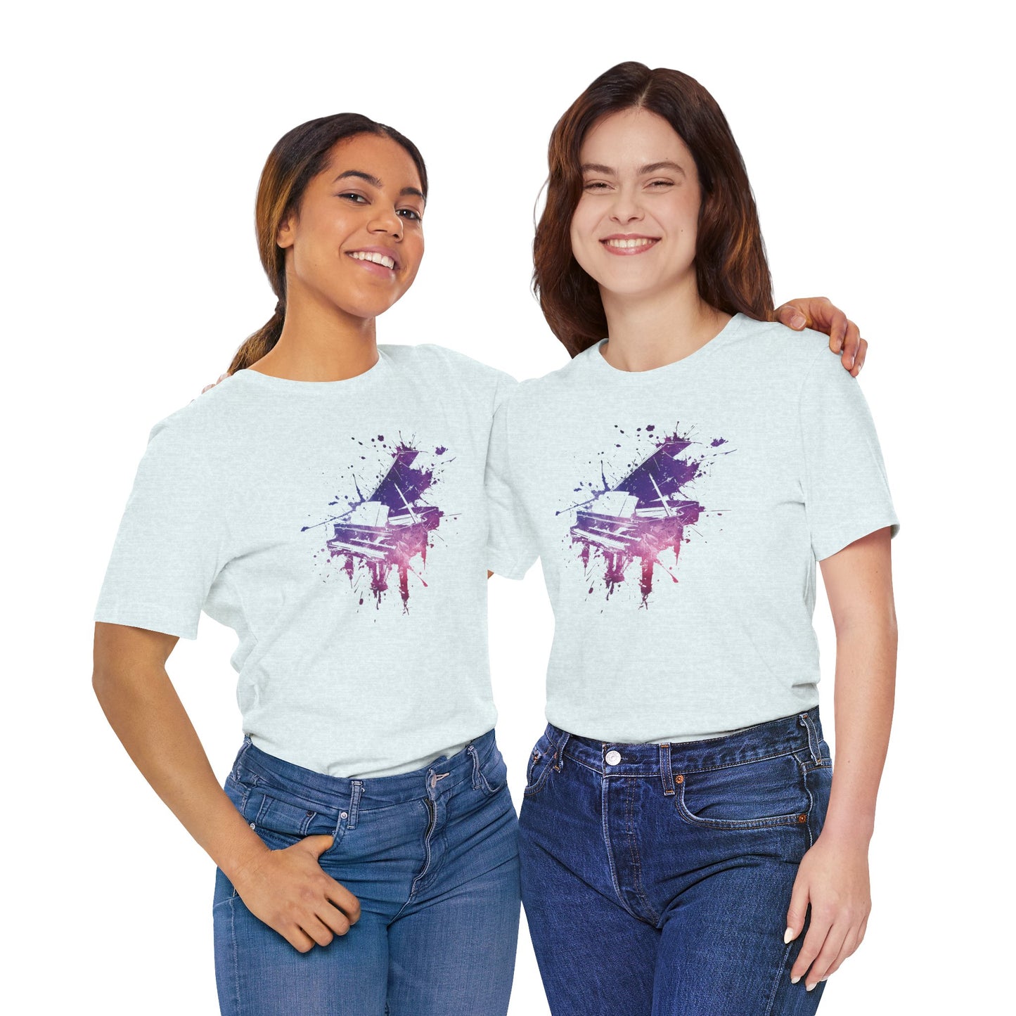 Play me to the Moon T‑Shirt — Colorful Music Lover Tee