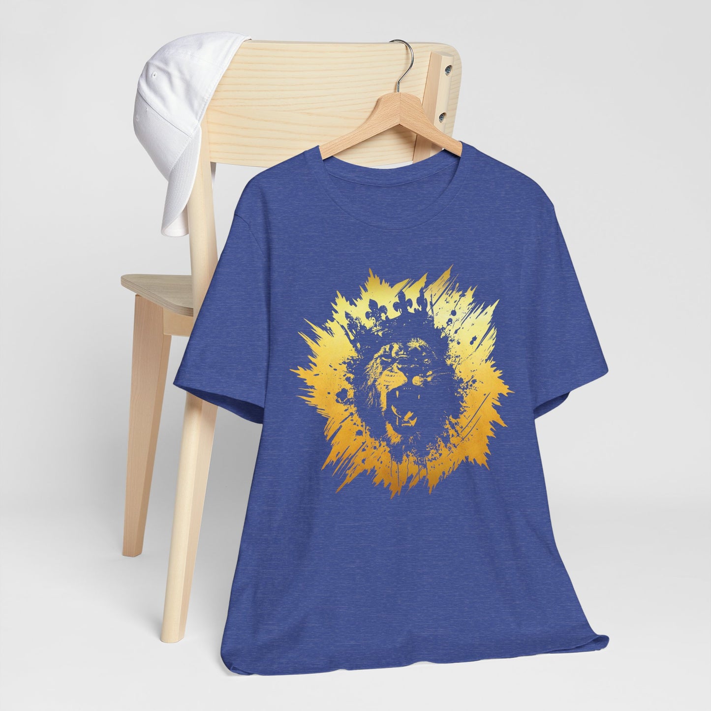 Golden King T-Shirt — Grunge King Graphic Tee