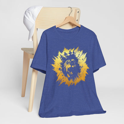 Golden King T-Shirt — Grunge King Graphic Tee