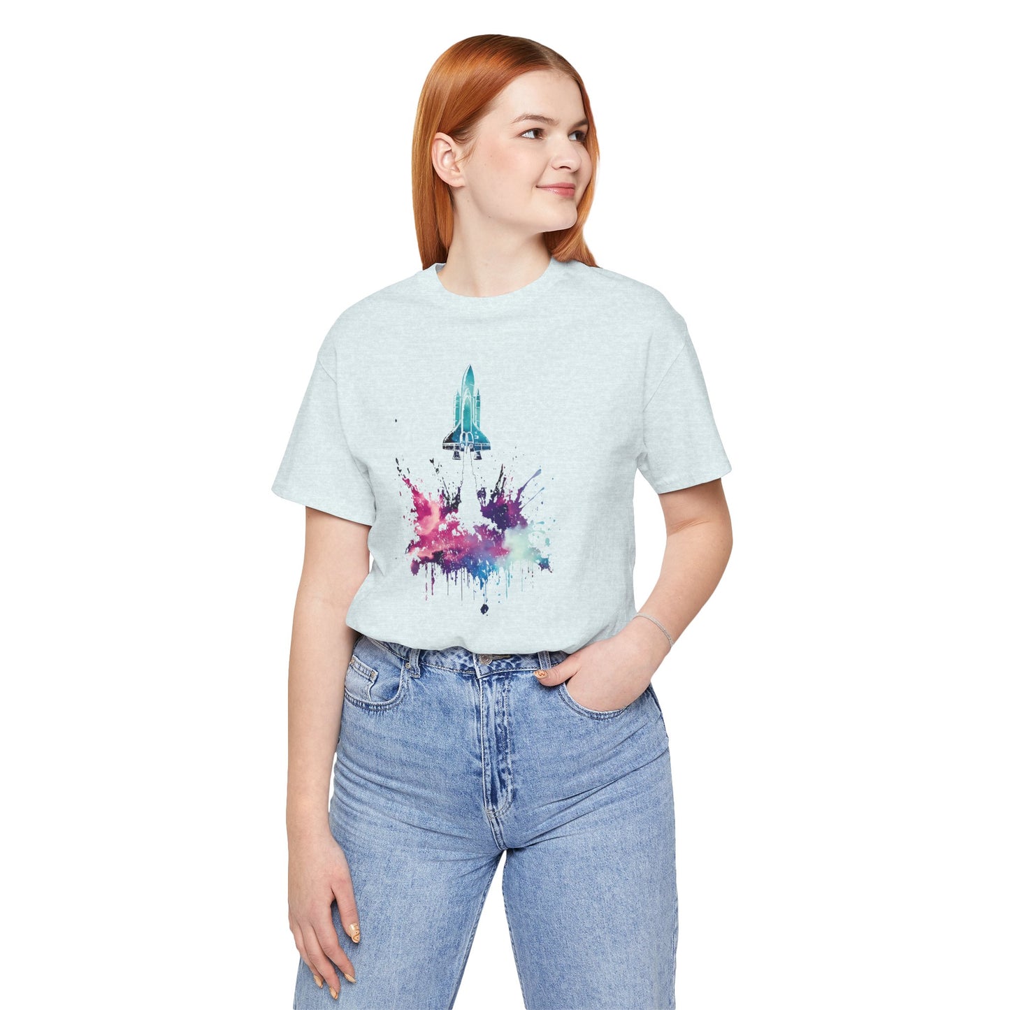 Galaxy Rocket Splash T-Shirt