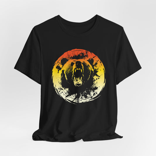 Roaring Grizzly Sunset Tee