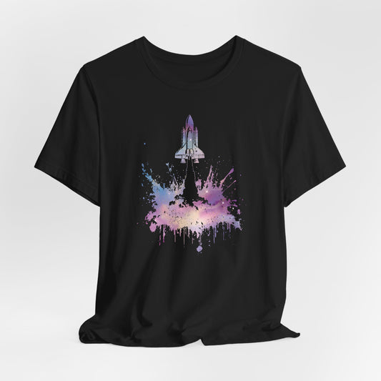 Galaxy Rocket Splash T-Shirt