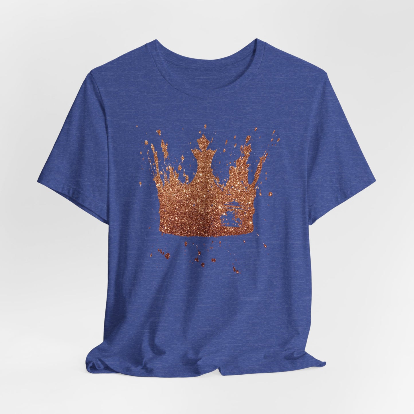 Golden Crown T-Shirt — Vintage Royalty Graphic Tee