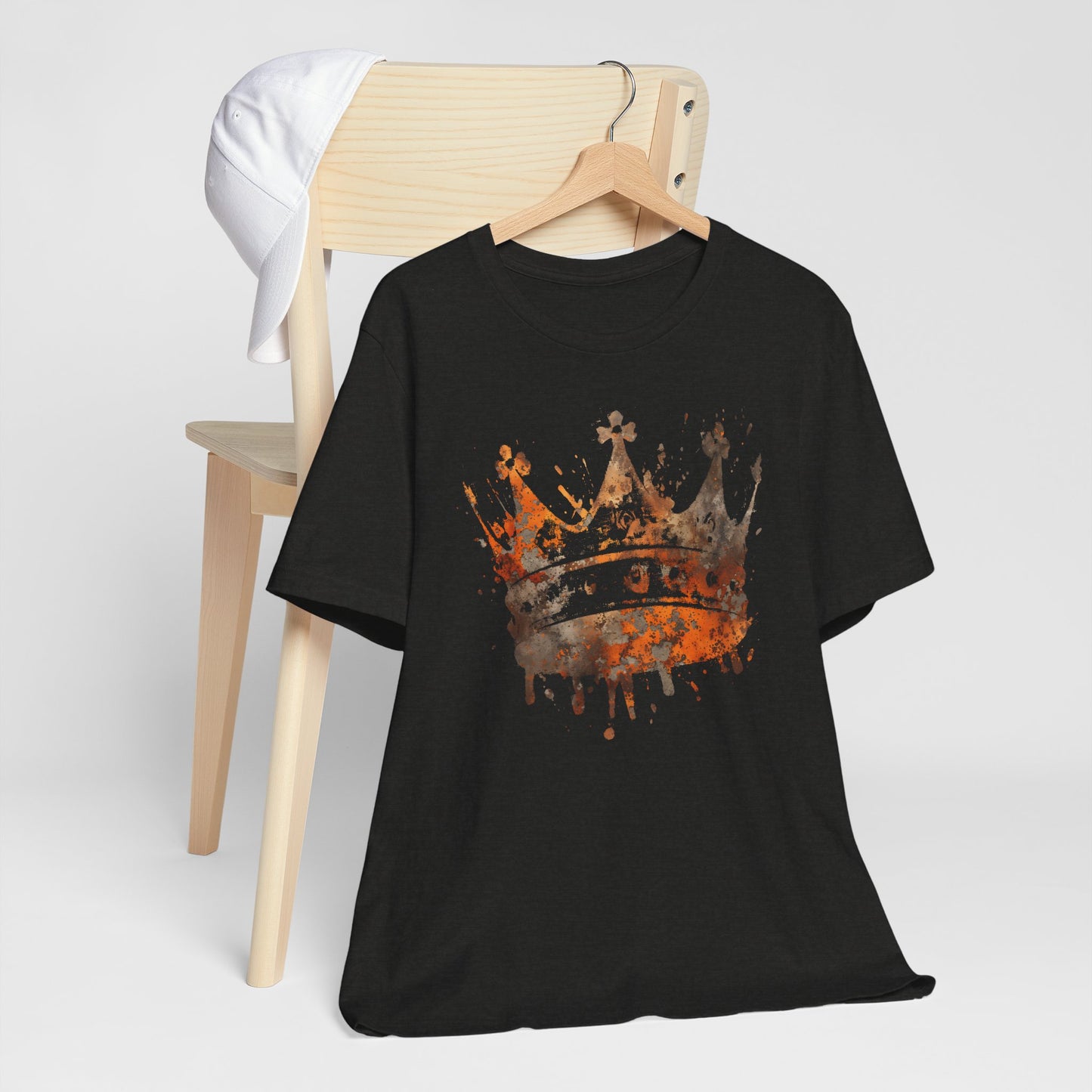 Heavy is the Head Tee — Regal Drip Graphic King Crown T-Shirt