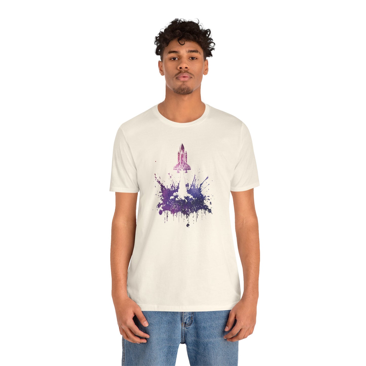 Galaxy Rocket Splash T-Shirt