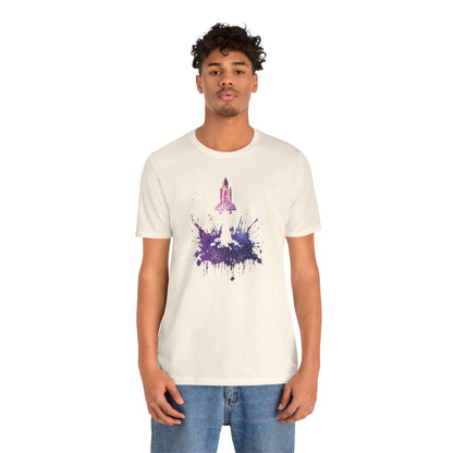 Galaxy Rocket Splash T-Shirt