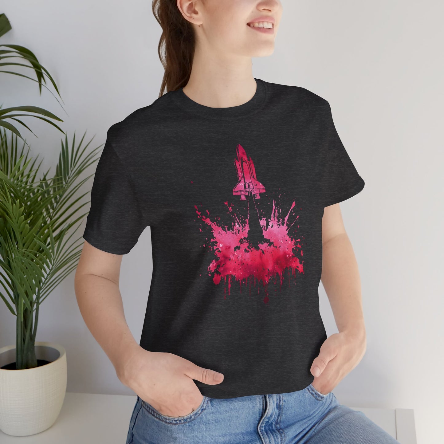 Galaxy Rocket Splash T-Shirt