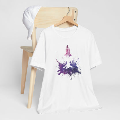 Galaxy Rocket Splash T-Shirt