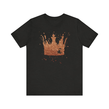 Golden Crown T-Shirt — Vintage Royalty Graphic Tee