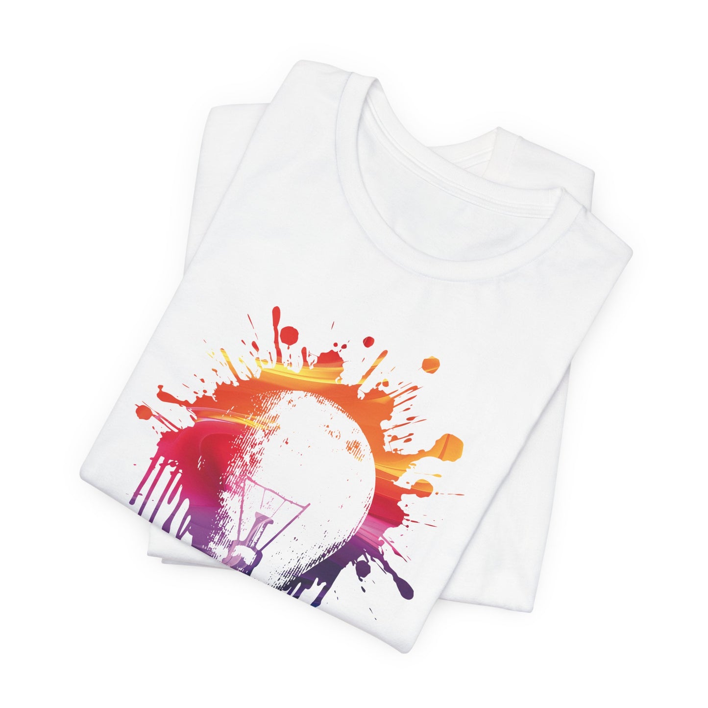 Creative Idea T-Shirt — Colorful Paint Splash Idea Tee