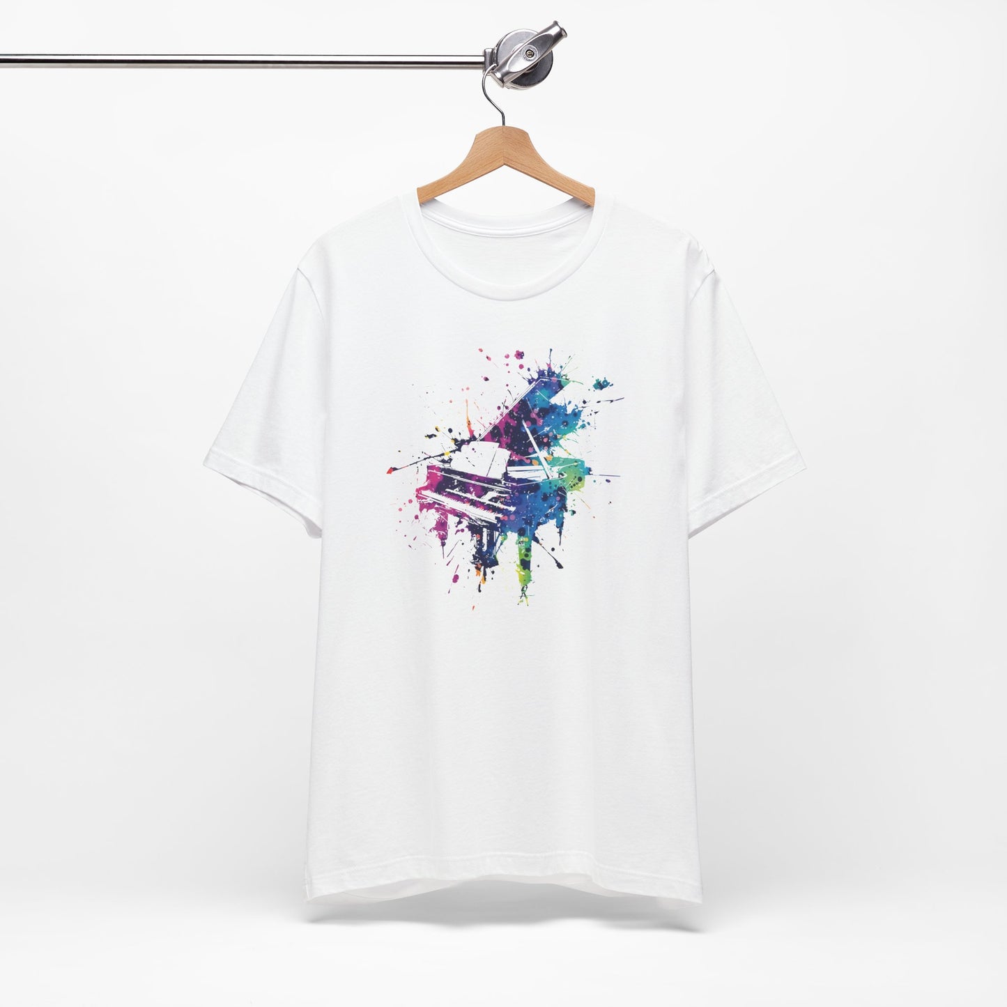 Play me to the Moon T‑Shirt — Colorful Music Lover Tee