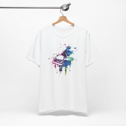 Play me to the Moon T‑Shirt — Colorful Music Lover Tee