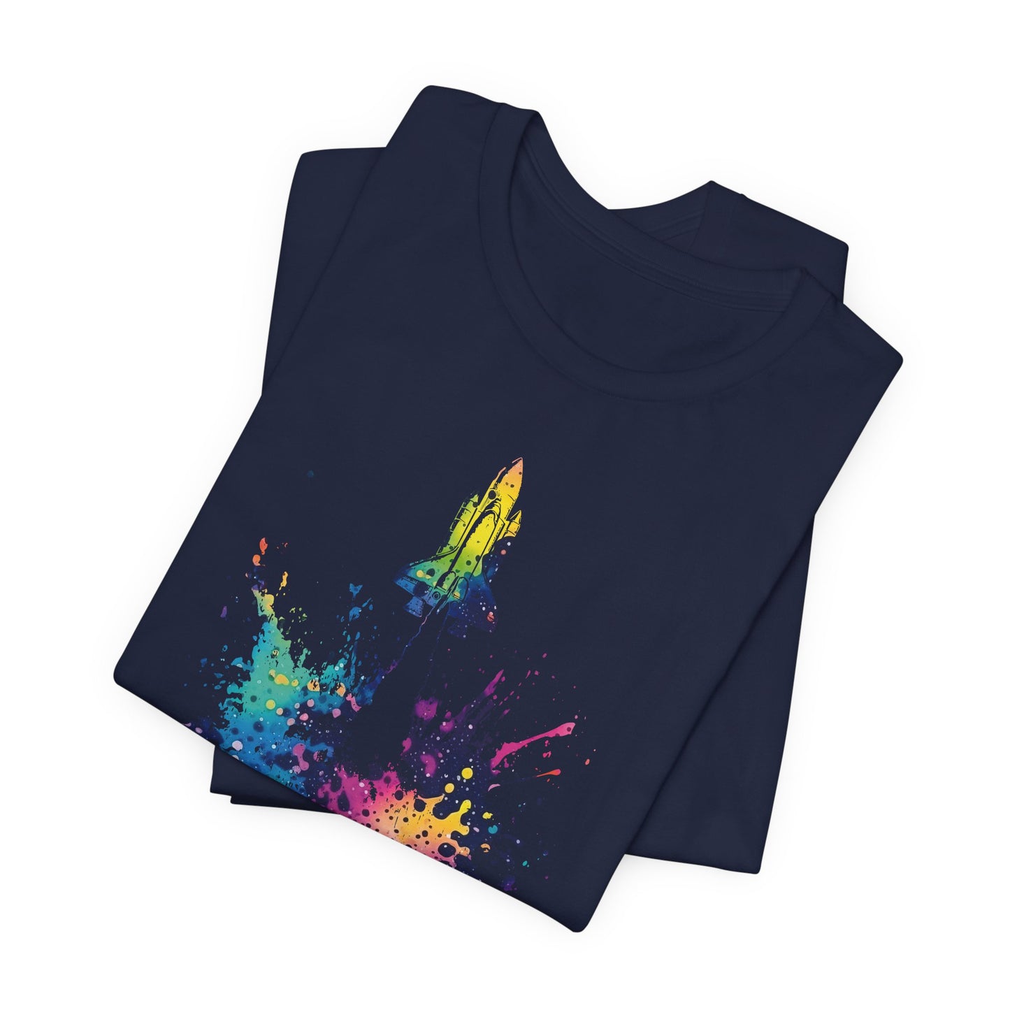 Galaxy Rocket Splash T-Shirt
