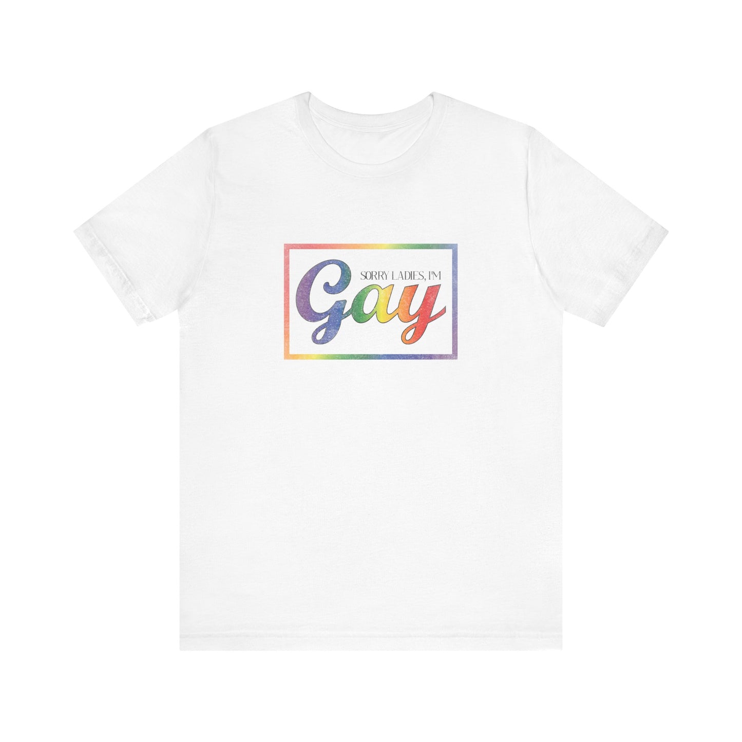 Gay Rainbow Pride Tee — Retro 'Proud to Be Gay' Graphic T-Shirt