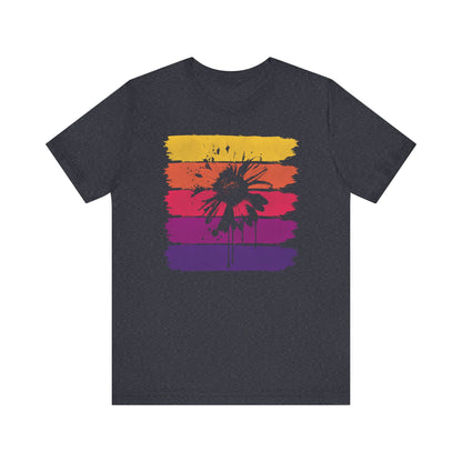 Paint-Splatter Daisy T-Shirt