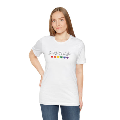 Pride Heart Tee — "In My Pride Era" Rainbow Hearts T-Shirt