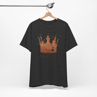 Golden Crown T-Shirt — Vintage Royalty Graphic Tee