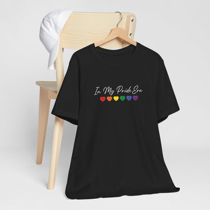 Pride Heart Tee — "In My Pride Era" Rainbow Hearts T-Shirt