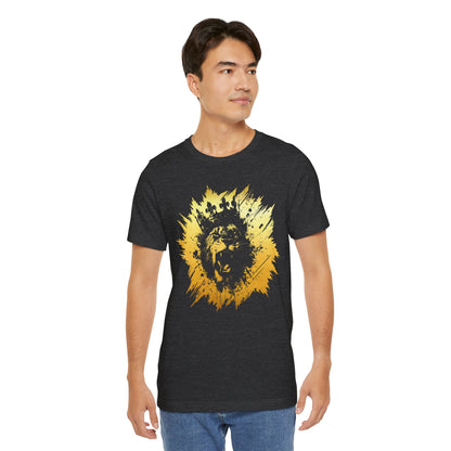 Golden King T-Shirt — Grunge King Graphic Tee