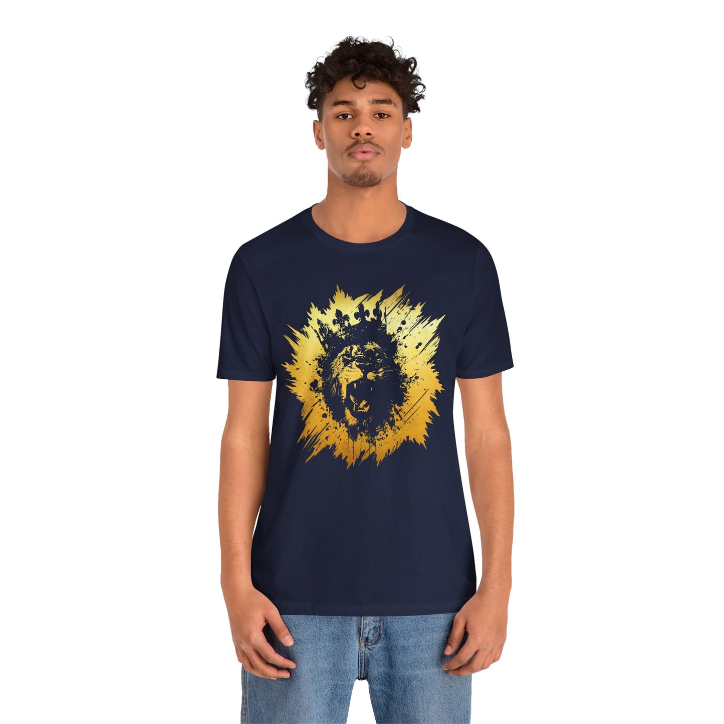 Golden King T-Shirt — Grunge King Graphic Tee