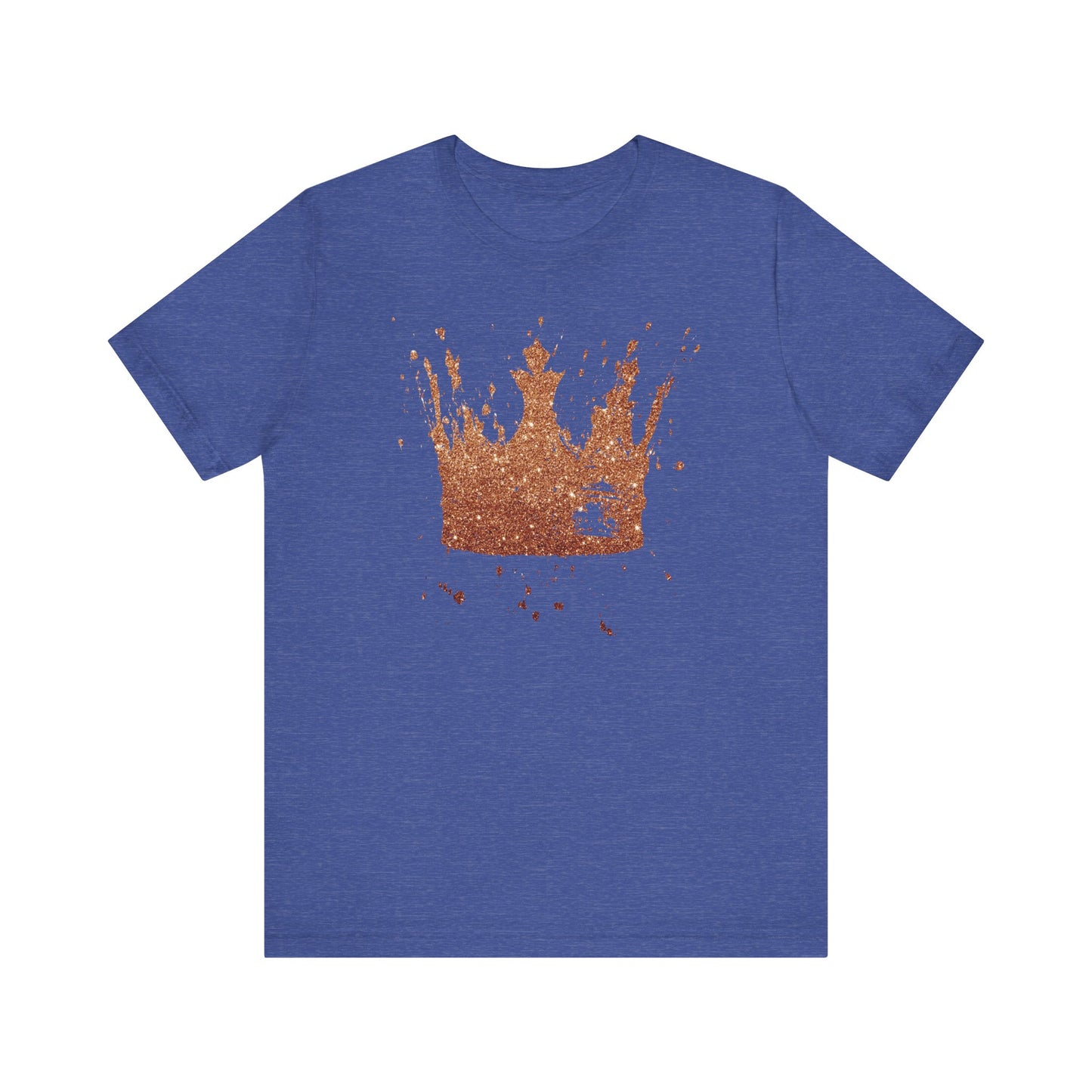 Golden Crown T-Shirt — Vintage Royalty Graphic Tee