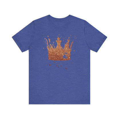 Golden Crown T-Shirt — Vintage Royalty Graphic Tee