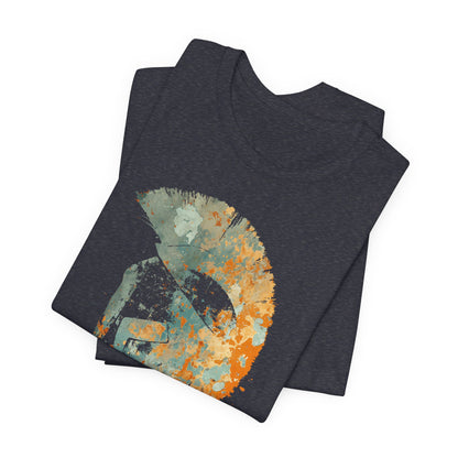 Spartan Helmet T‑Shirt — Rustic Warrior Graphic Tee