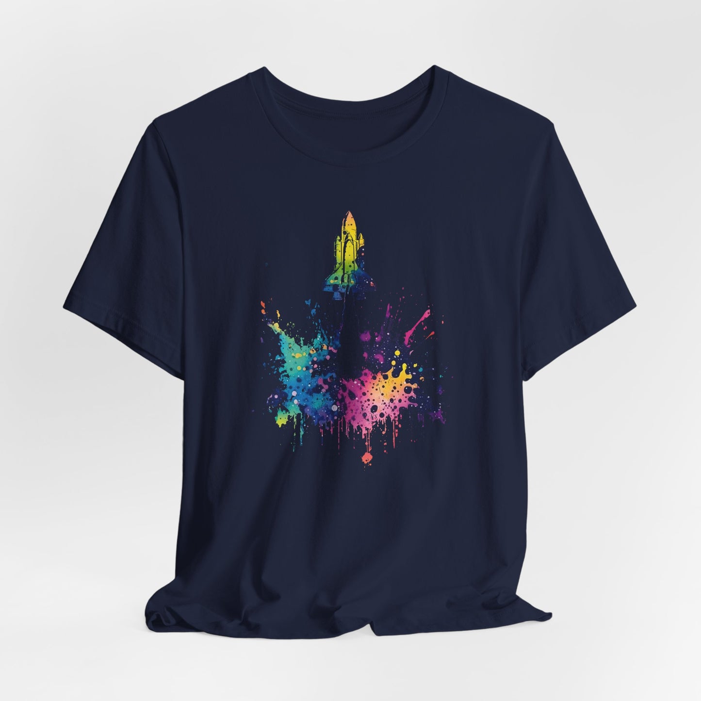 Galaxy Rocket Splash T-Shirt