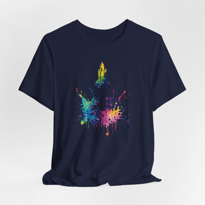 Galaxy Rocket Splash T-Shirt