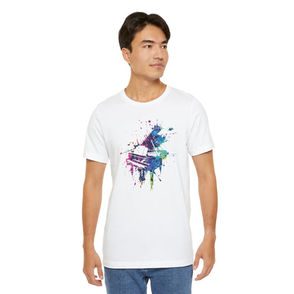 Play me to the Moon T‑Shirt — Colorful Music Lover Tee