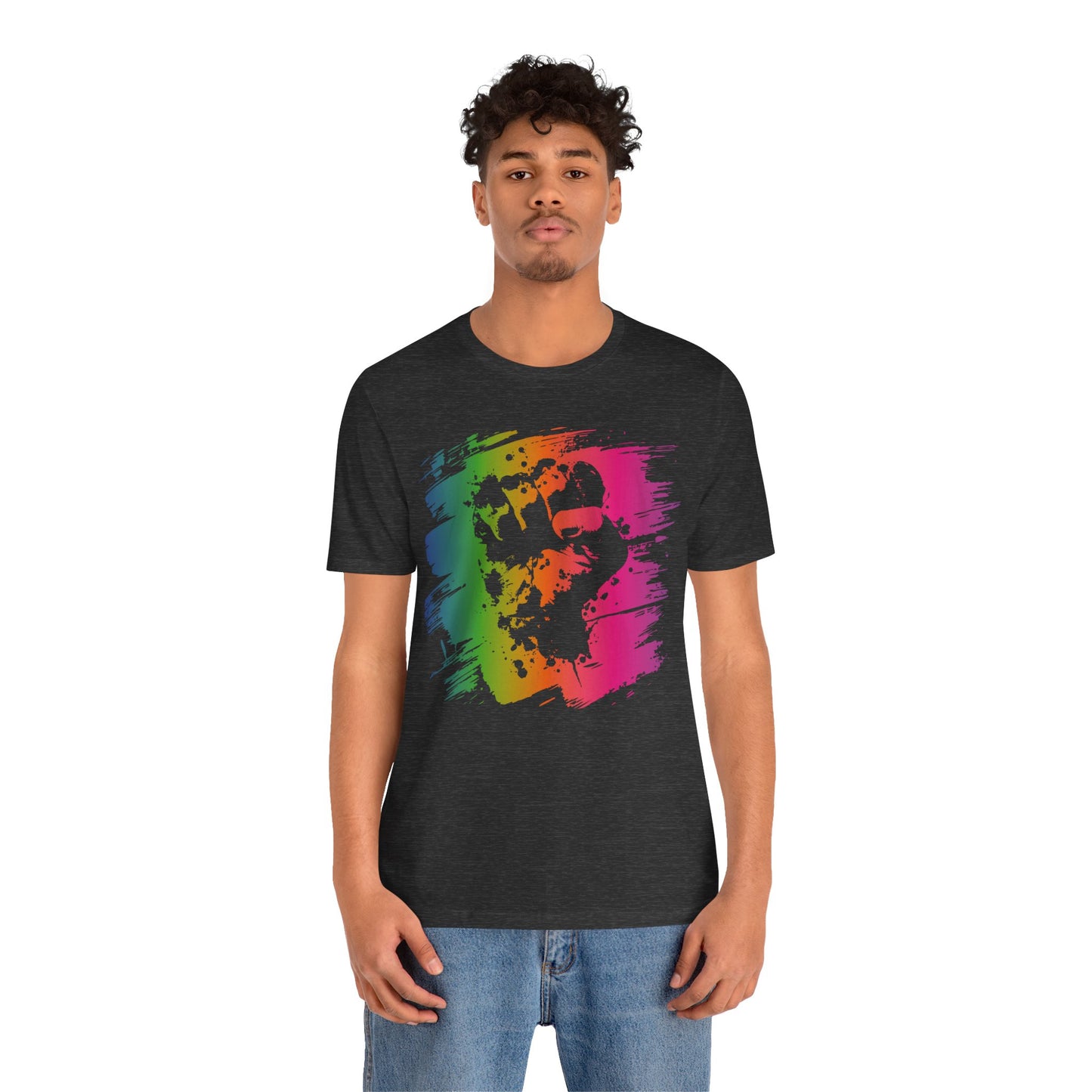 Fight the Power T‑Shirt — Neon Statement Tee