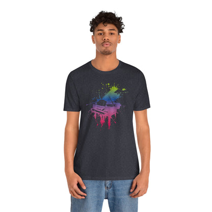 Play me to the Moon T‑Shirt — Colorful Music Lover Tee