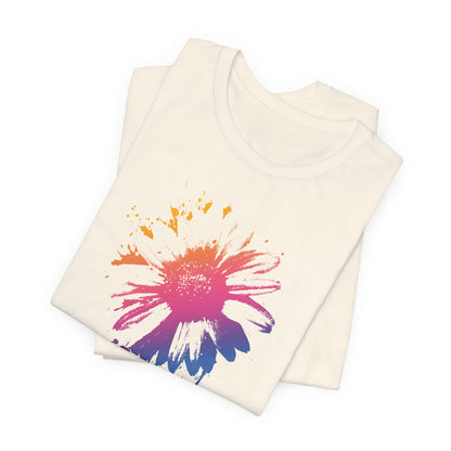 Paint-Splatter Daisy T-Shirt