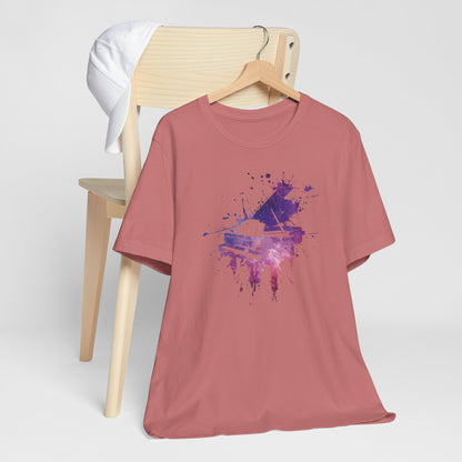 Play me to the Moon T‑Shirt — Colorful Music Lover Tee