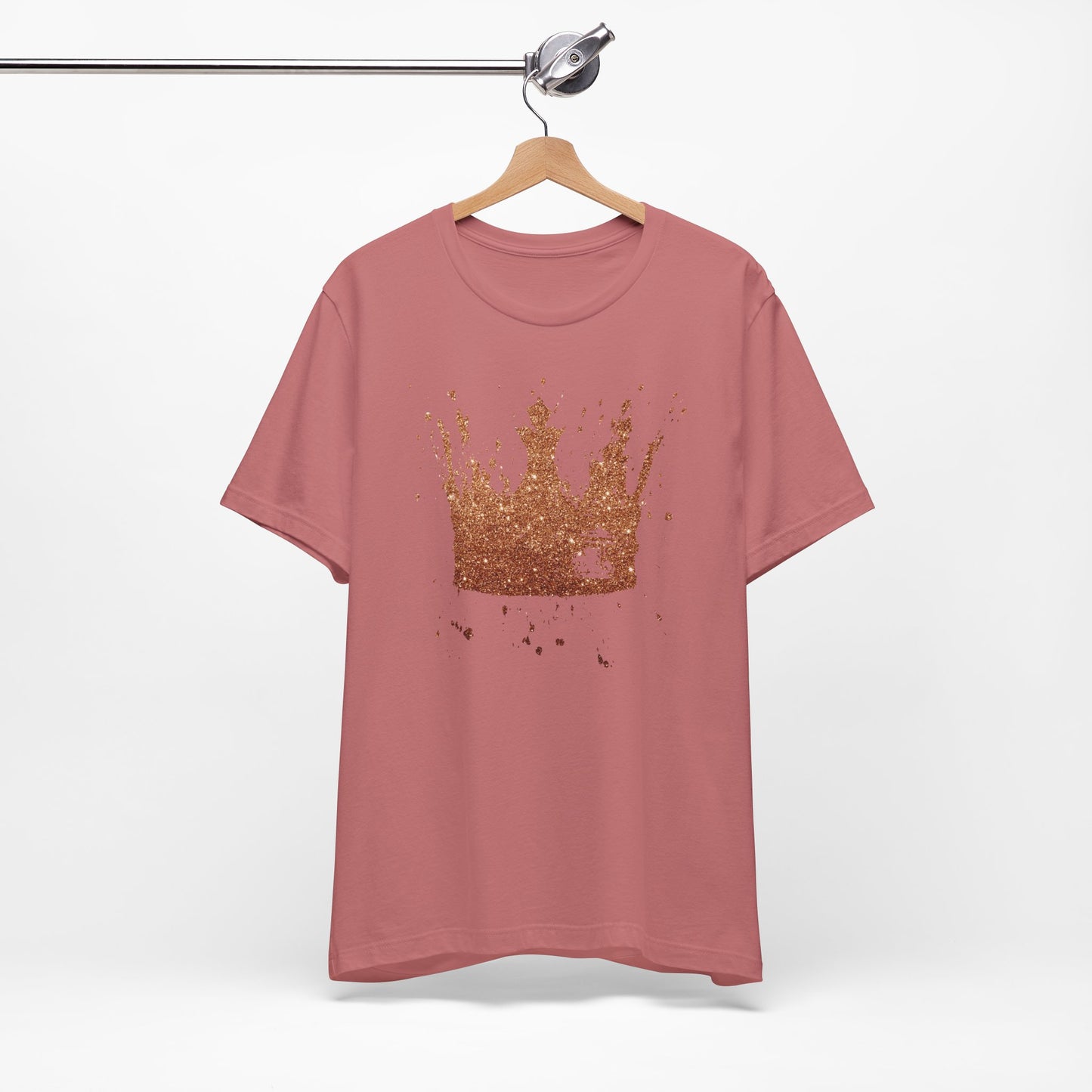 Golden Crown T-Shirt — Vintage Royalty Graphic Tee