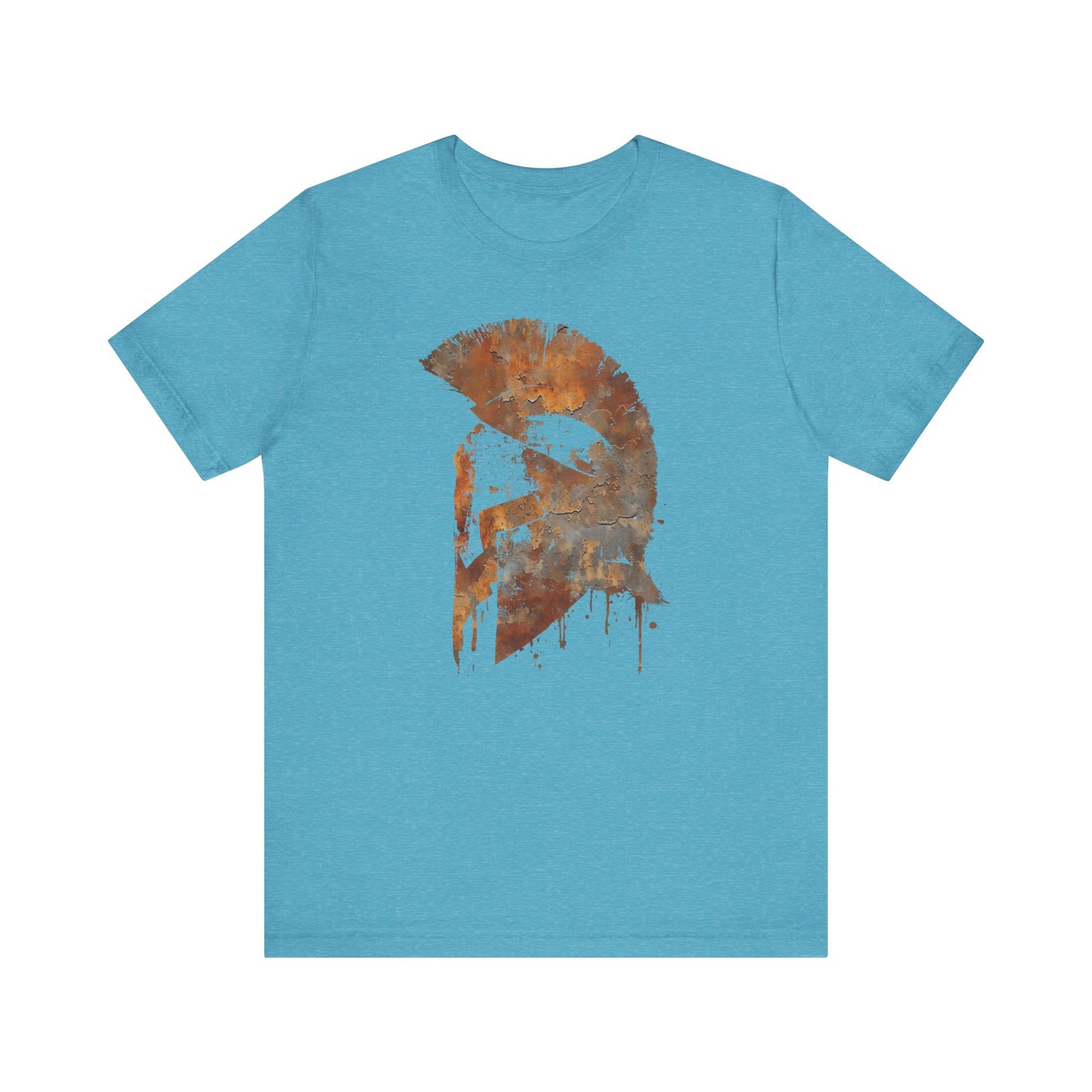 Spartan Helmet T‑Shirt — Rustic Warrior Graphic Tee