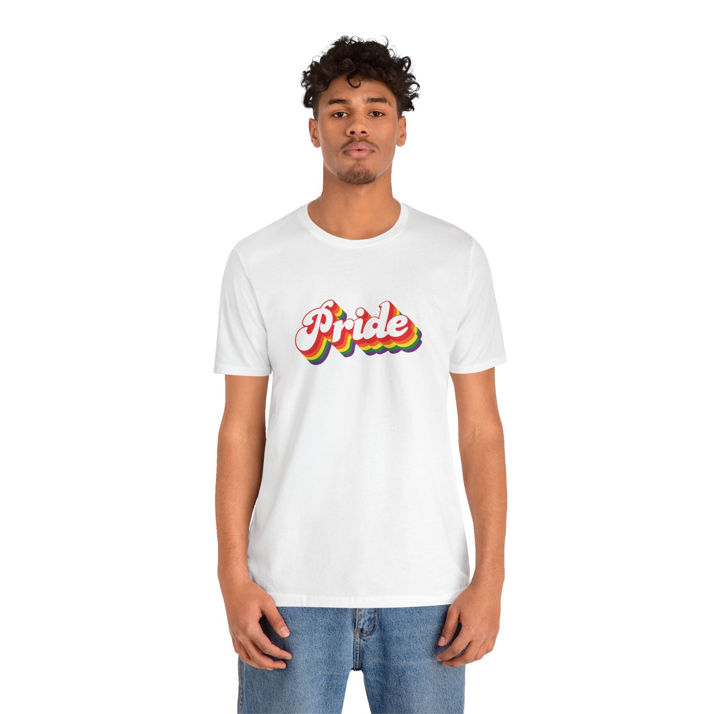 Pride Retro Rainbow Tee