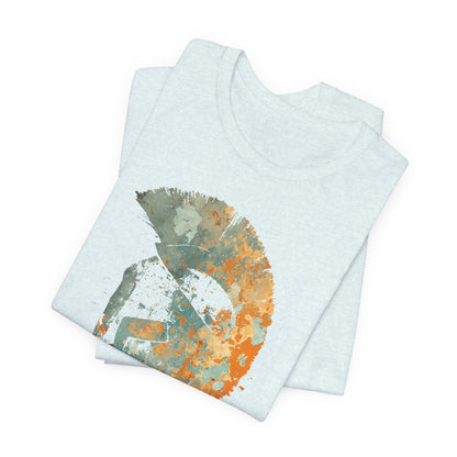 Spartan Helmet T‑Shirt — Rustic Warrior Graphic Tee