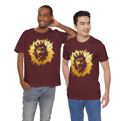 Golden King T-Shirt — Grunge King Graphic Tee