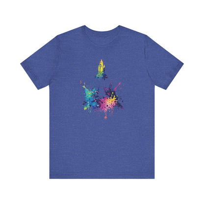 Galaxy Rocket Splash T-Shirt
