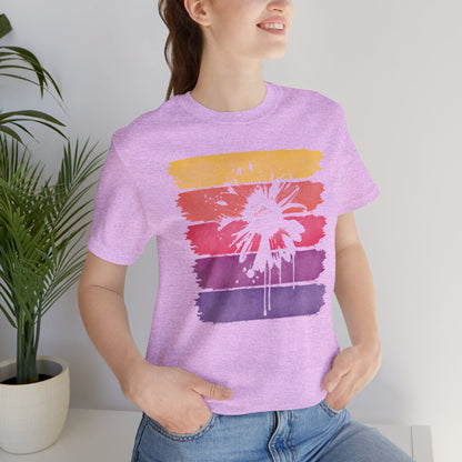 Paint-Splatter Daisy T-Shirt