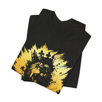 Golden King T-Shirt — Grunge King Graphic Tee