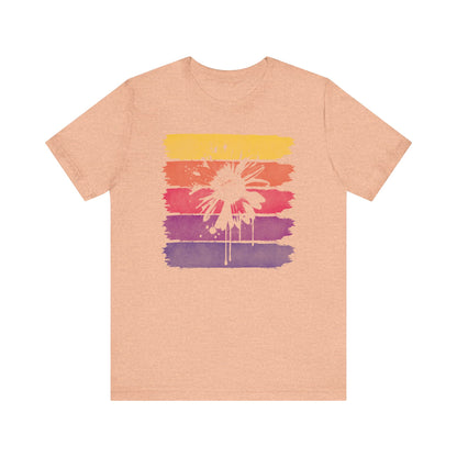 Paint-Splatter Daisy T-Shirt