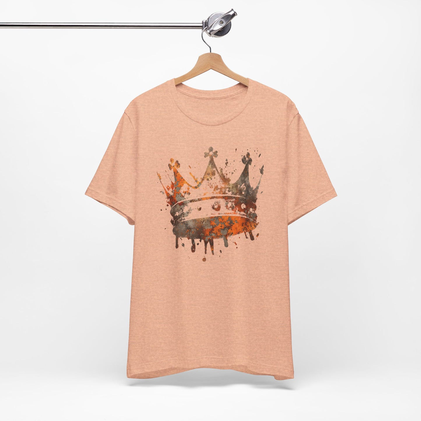 Heavy is the Head Tee — Regal Drip Graphic King Crown T-Shirt