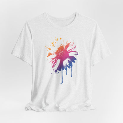 Paint-Splatter Daisy T-Shirt