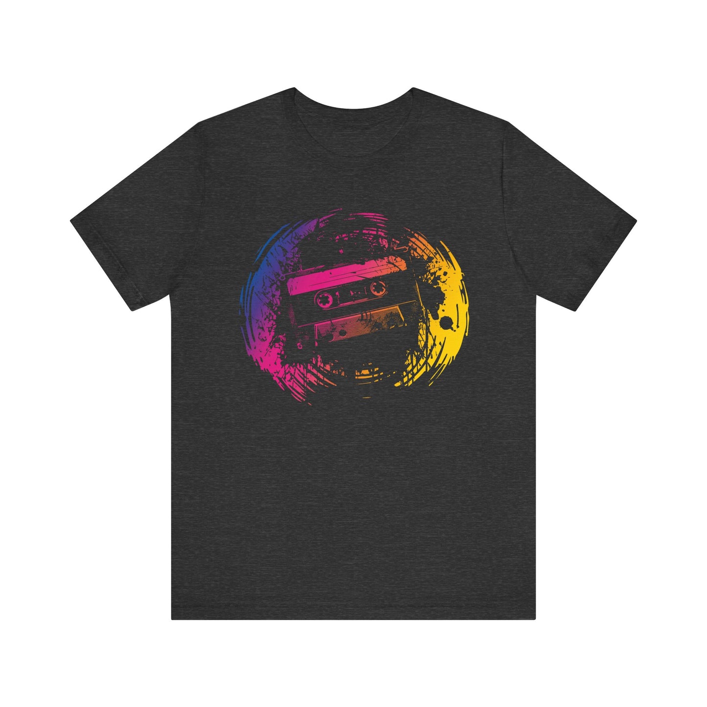 Retro Cassette Tape Tee — Vintage 80s Music Graphic T-Shirt