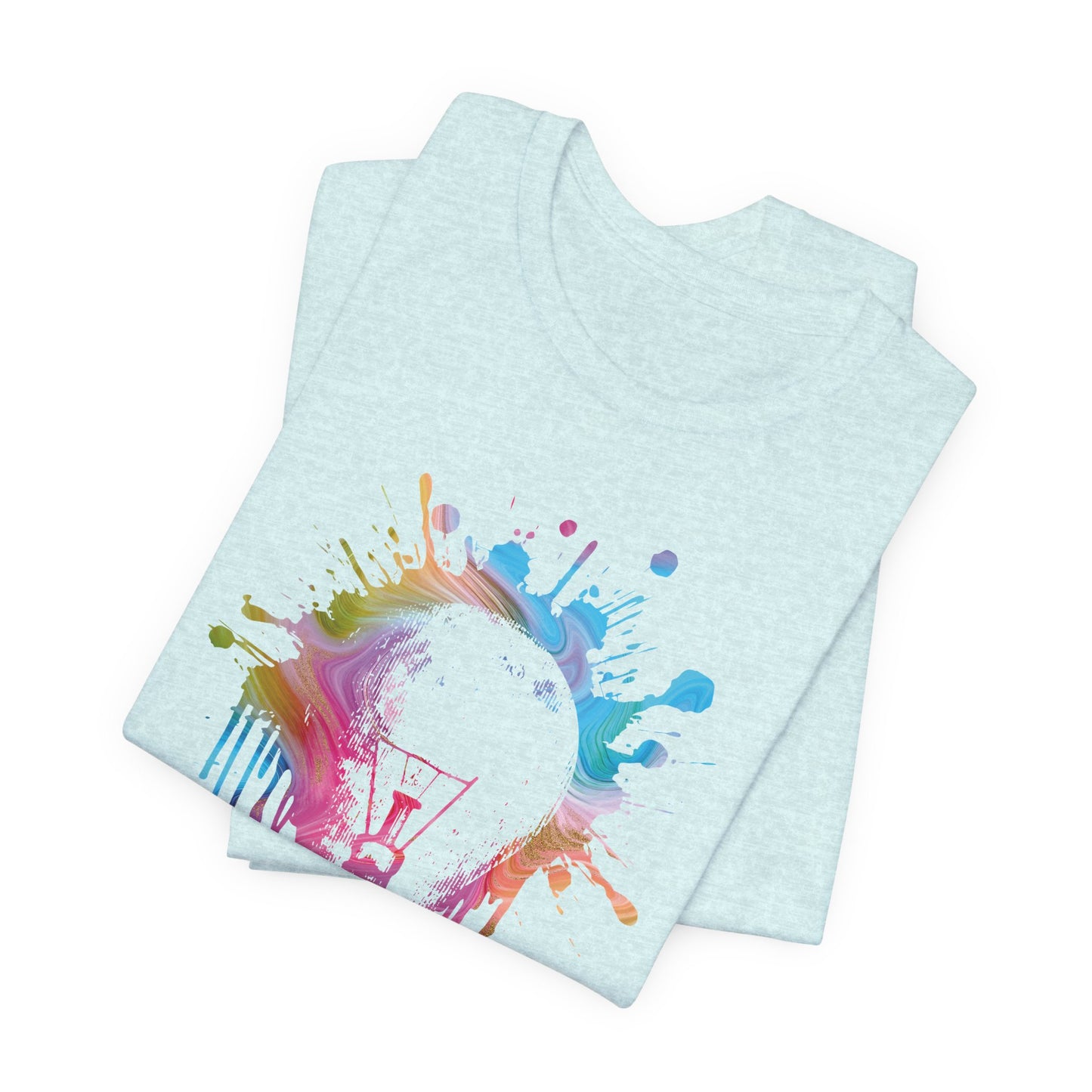 Creative Idea T-Shirt — Colorful Paint Splash Idea Tee