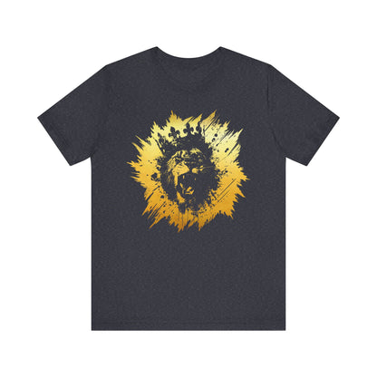 Golden King T-Shirt — Grunge King Graphic Tee