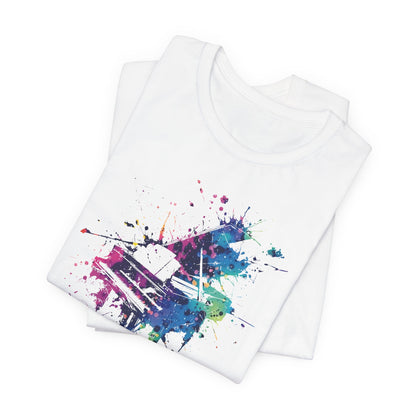 Play me to the Moon T‑Shirt — Colorful Music Lover Tee